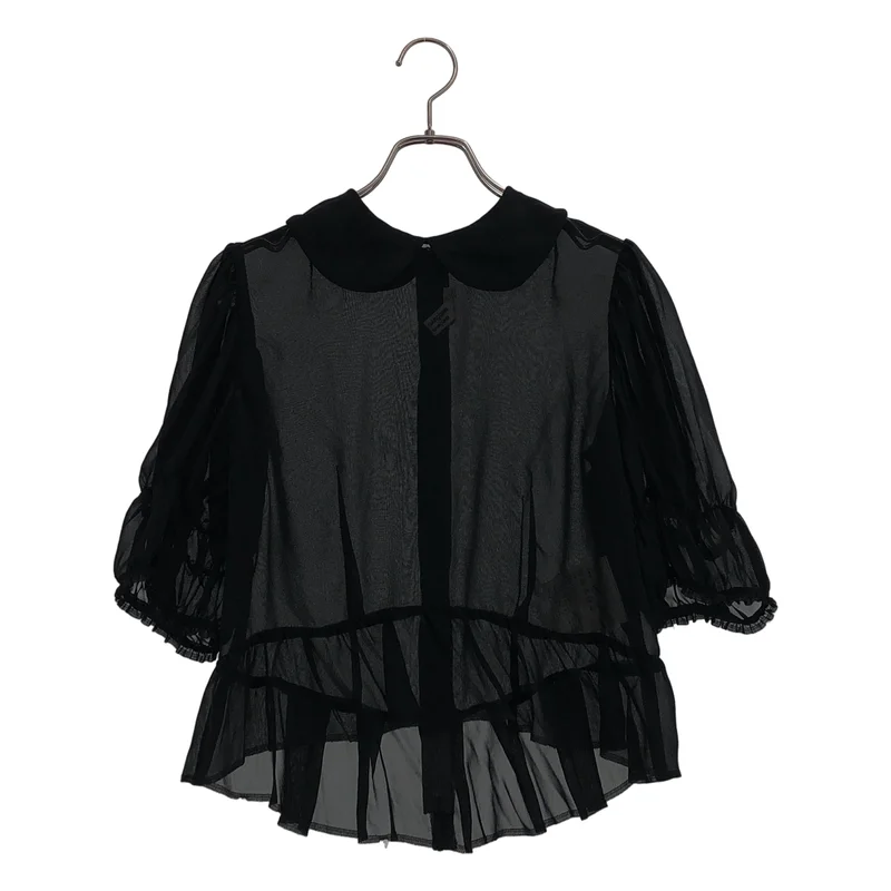 COMME des GARCONS COMME des GARCONS / コムコム | 2015SS | シアー シャツ_半袖 RO-B016 | S | レディース