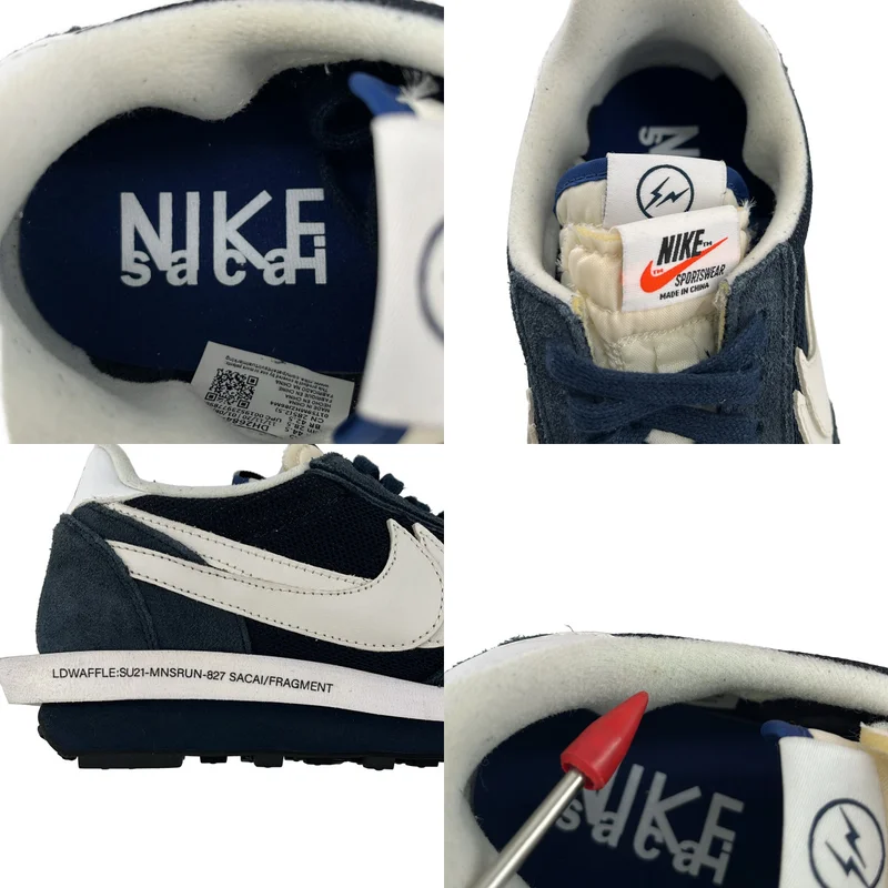 sacai / サカイ | ×NIKE / × fragment design  / LD Waffle スエード スニーカー | 28.5 | メンズ