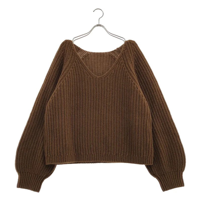 Plage / プラージュ | 2025AW | yak mix loose ニット |