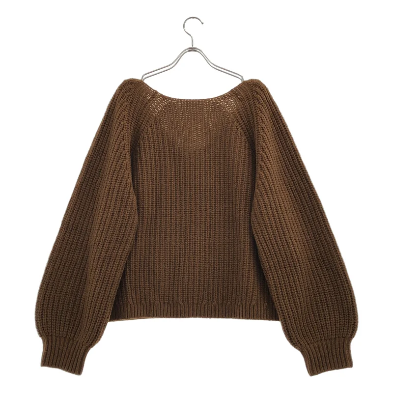 Plage / プラージュ | 2025AW | yak mix loose ニット |