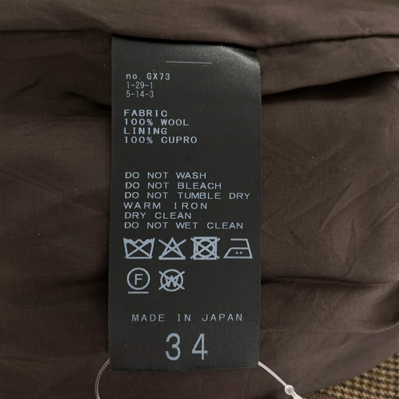 IENA / イエナ | 2025AW | ガンクラブチェックパンツ | 34 | レディース