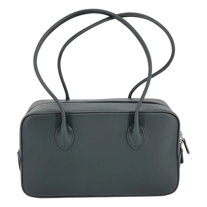 MAISON CANAU / メゾンカナウ | SMOOTH BOX BOSTON ショルダーバッグ |