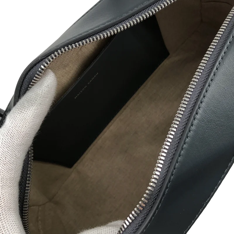 MAISON CANAU / メゾンカナウ | SMOOTH BOX BOSTON ショルダーバッグ |