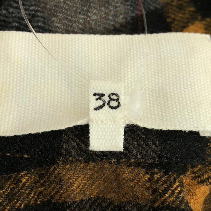 Maison Margiela / メゾンマルジェラ | 2016AW | チェック フレア ロングスカート | M | レディース