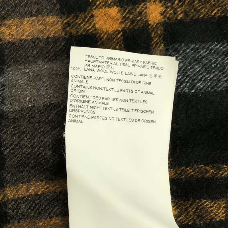 Maison Margiela / メゾンマルジェラ | 2016AW | チェック フレア ロングスカート | M | レディース