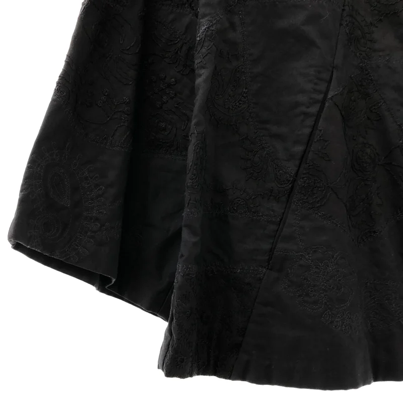 HaaT ISSEY MIYAKE / ハートイッセイミヤケ | 2008SS | コットン フラワー刺しゅう パッチワーク ノーカラージャケット | 3 | レディース