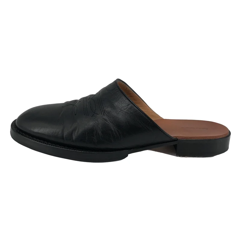 Hender scheme / エンダースキーマ | di-rs-chk レザー フラット サンダル | 5 | メンズ