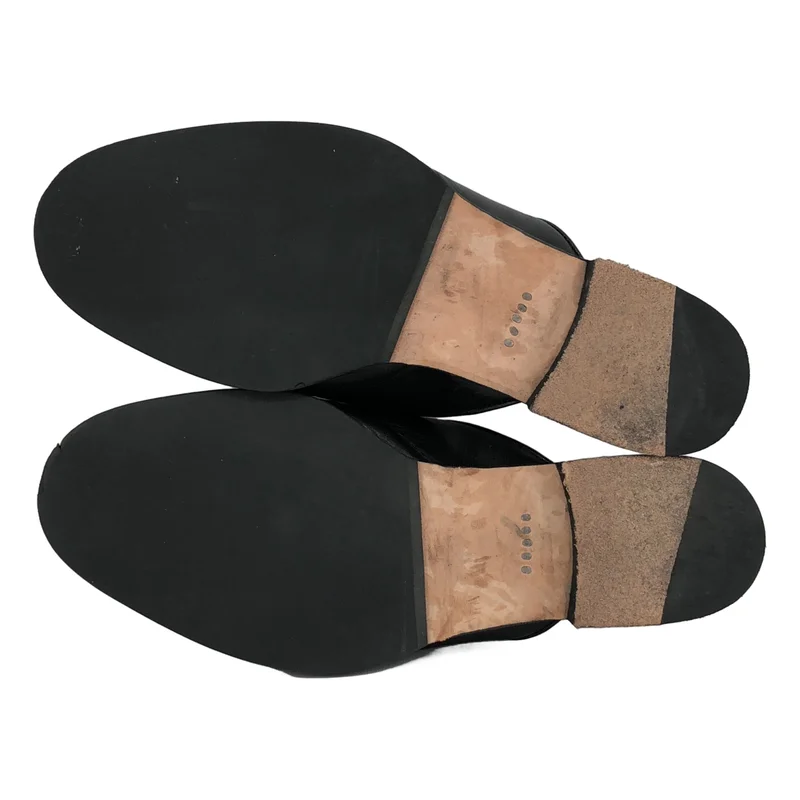 Hender scheme / エンダースキーマ | di-rs-chk レザー フラット サンダル | 5 | メンズ