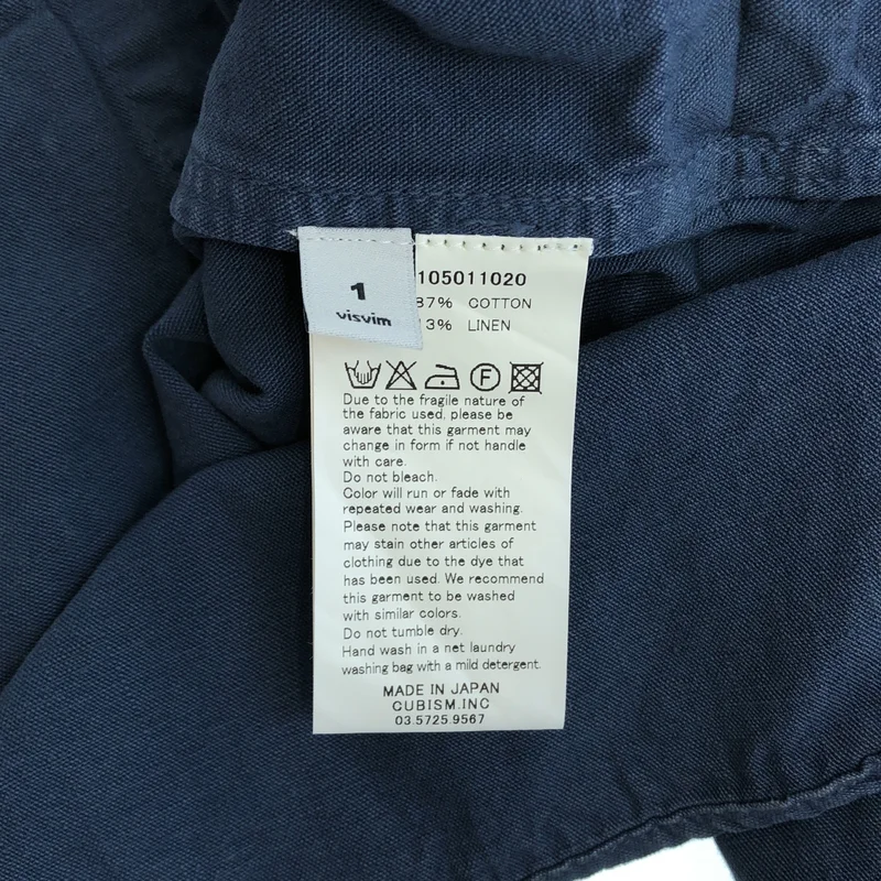 visvim / ビズビム | LONG RIDER SHIRT L/S INDIGO OVER DYE /  ロング ライダー シャツ | 1 | メンズ