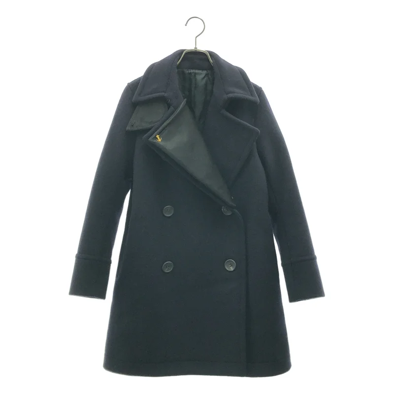 THE RERACS / ザリラクス | PEA COAT ウールメルトン ダブルブレスト ピーコート | 1 | レディース