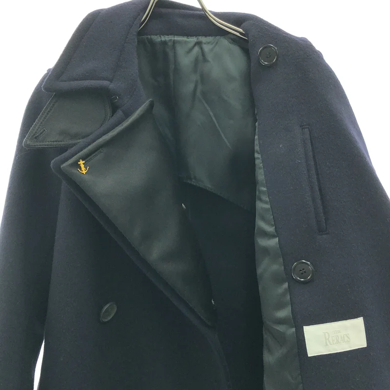THE RERACS / ザリラクス | PEA COAT ウールメルトン ダブルブレスト ピーコート | 1 | レディース