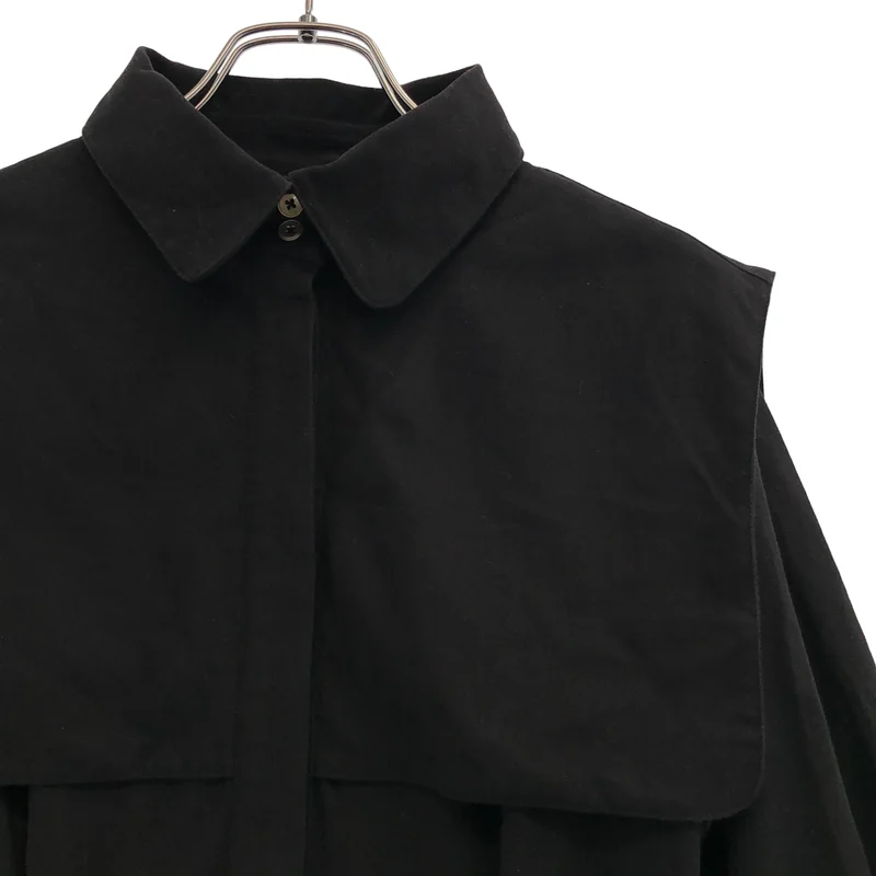 foufou / フーフー | THE DRESS #39 black peplum dress プレミアム ワンピース | 1 | レディース