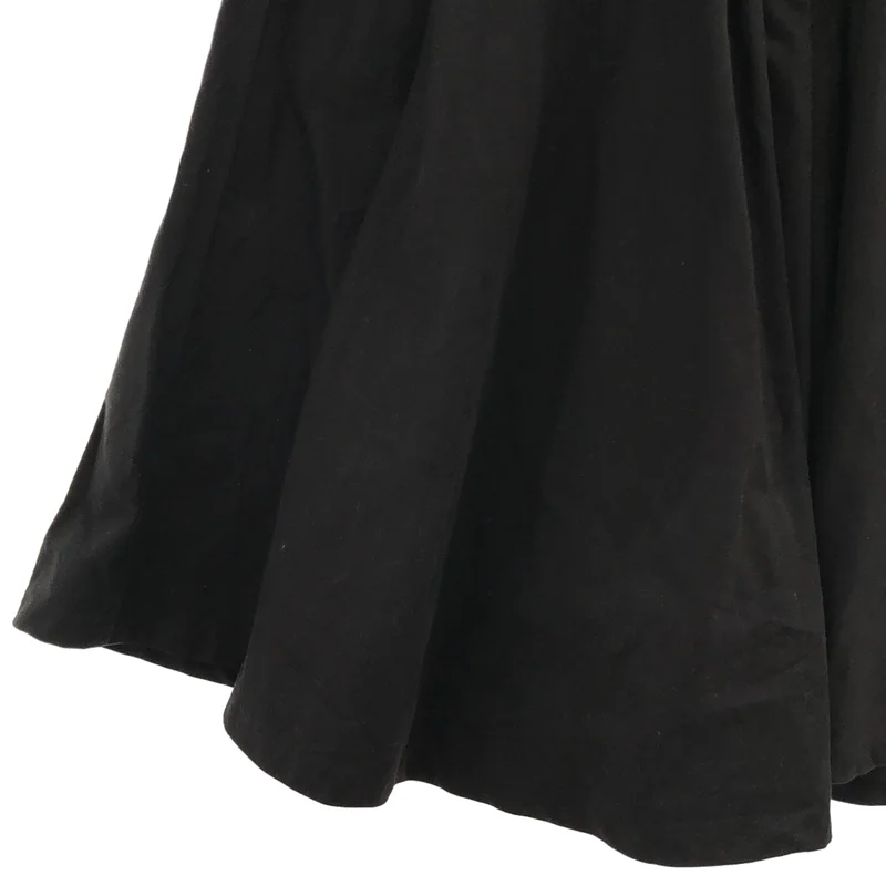 foufou / フーフー | THE DRESS #39 black peplum dress プレミアム ワンピース | 1 | レディース