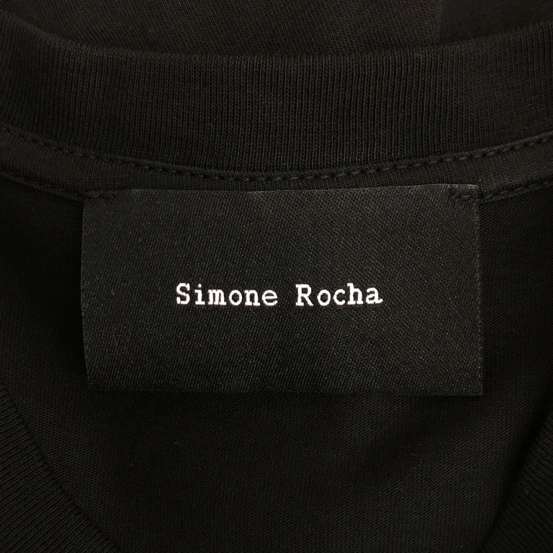 Simone Rocha / シモーネロシャ | コットン スパンコール ギャザーワンピース | XS | レディース