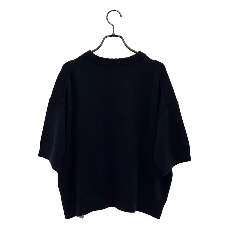 JOURNAL STANDARD / ジャーナルスタンダード | 2025AW | カシミヤ混 ロゴ ハーフスリーブニット |