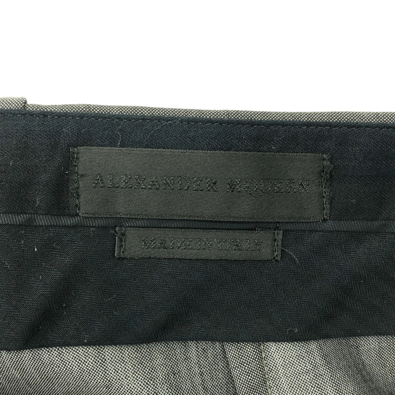 ALEXANDER MCQUEEN / アレキサンダーマックイーン | ウール スラックス パンツ | 44 | メンズ