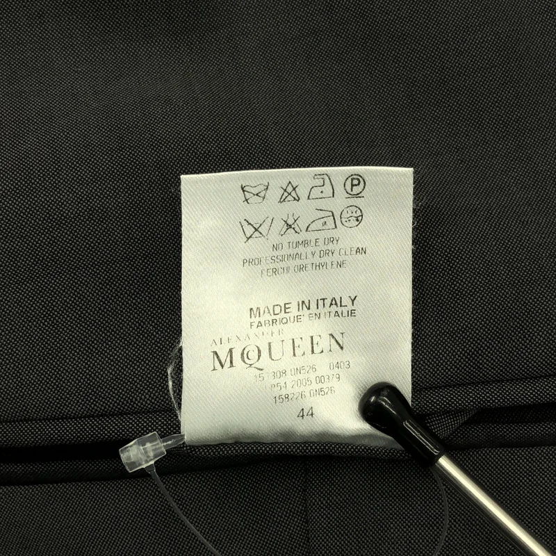 ALEXANDER MCQUEEN / アレキサンダーマックイーン | ウール スラックス パンツ | 44 | メンズ