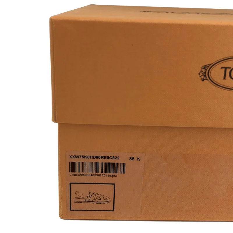 TOD'S / トッズ | Tタイムレス スエード グルカサンダル | 36 1/2 | レディース