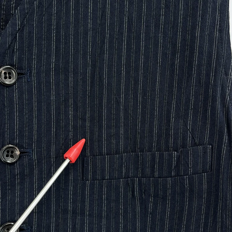 tricot COMME des GARCONS / トリココムデギャルソン | 1990s | レーヨン ストライプ ノースリーブ ワンピース |