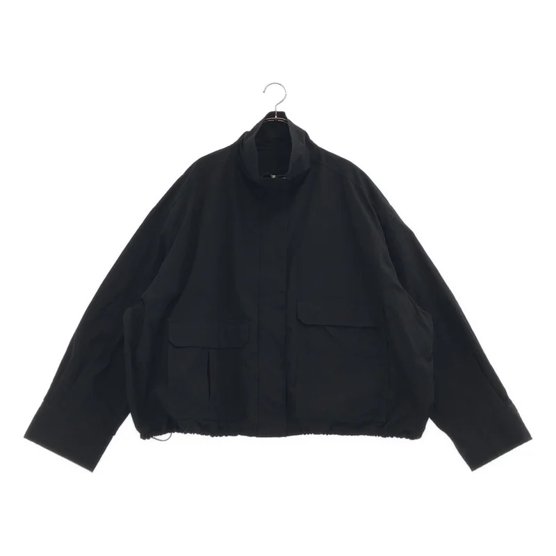 ETRE TOKYO / エトレトウキョウ | コットン ナイロン ボリュームスリーブ ショートブルゾン | M | レディース