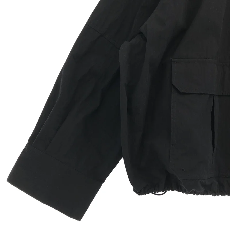 ETRE TOKYO / エトレトウキョウ | コットン ナイロン ボリュームスリーブ ショートブルゾン | M | レディース