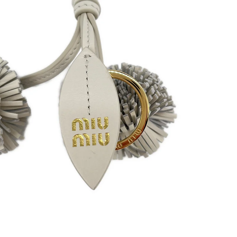 miu miu / ミュウミュウ | トリック レザー キーリング チャーム |