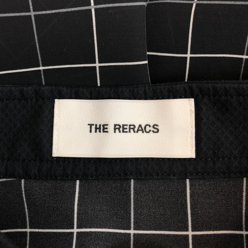 THE RERACS / ザリラクス | ビブフロント チェック ロングシャツ ワンピース | 36 | レディース