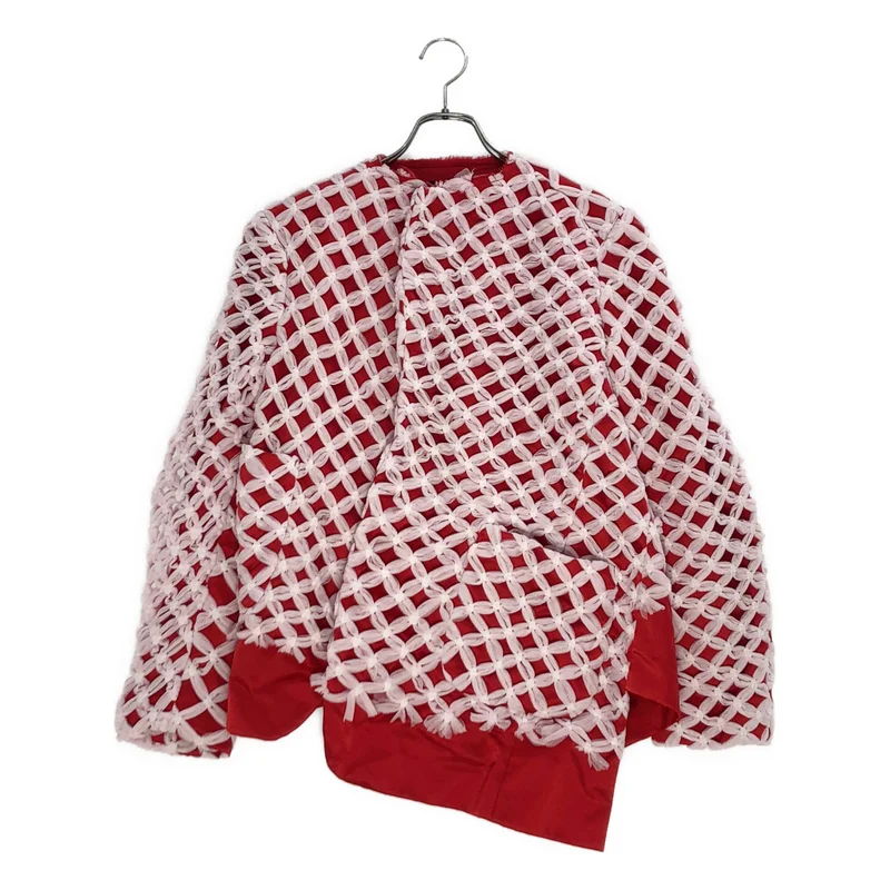 COMME des GARCONS / コムデギャルソン | 2026SS | チュール織り サテンレイヤード ジャケット | S | レディース