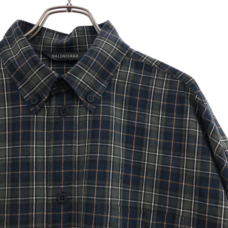 BALENCIAGA / バレンシアガ | Back Logo Oversized B.D Shirt シャツ | L | メンズ