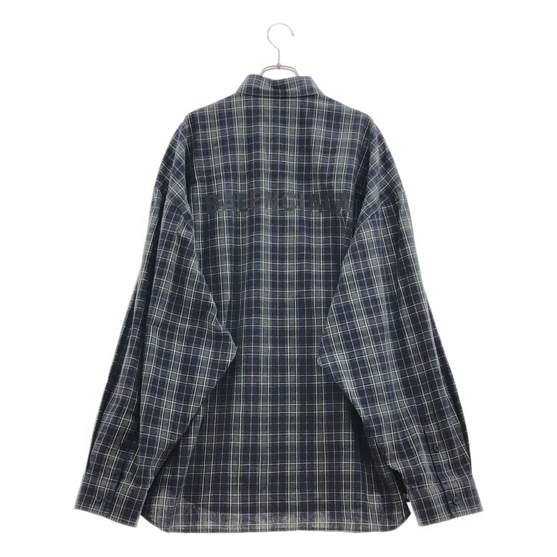 BALENCIAGA / バレンシアガ | Back Logo Oversized B.D Shirt シャツ | L | メンズ