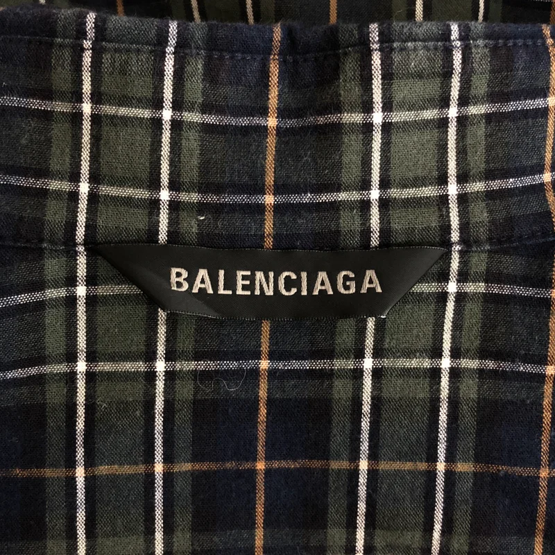 BALENCIAGA / バレンシアガ | Back Logo Oversized B.D Shirt シャツ | L | メンズ
