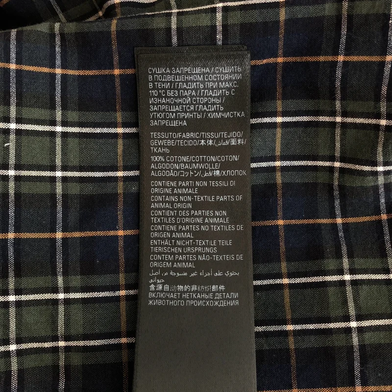 BALENCIAGA / バレンシアガ | Back Logo Oversized B.D Shirt シャツ | L | メンズ