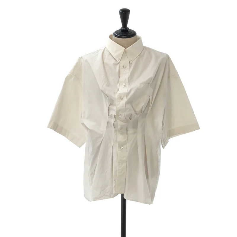 Maison Margiela / メゾンマルジェラ | 2024SS | オーバーサイズ コットンポプリン シャツ S29DL0217 | 42 | メンズ
