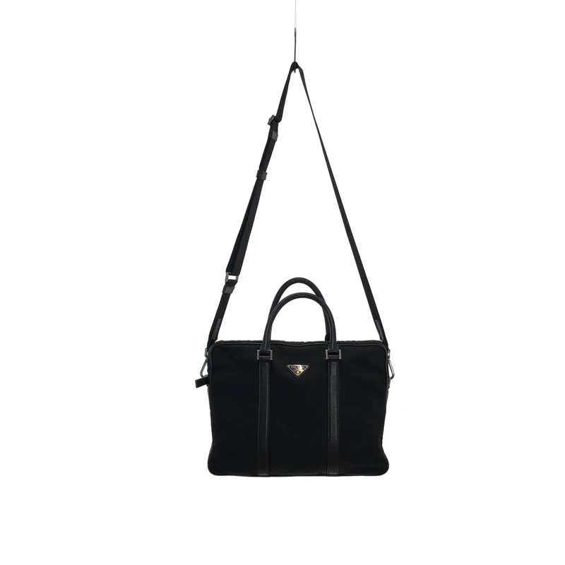PRADA / プラダ | サフィアーノ トライアングルロゴ ビジネス 2way ショルダーバッグ  / 2VE871 |