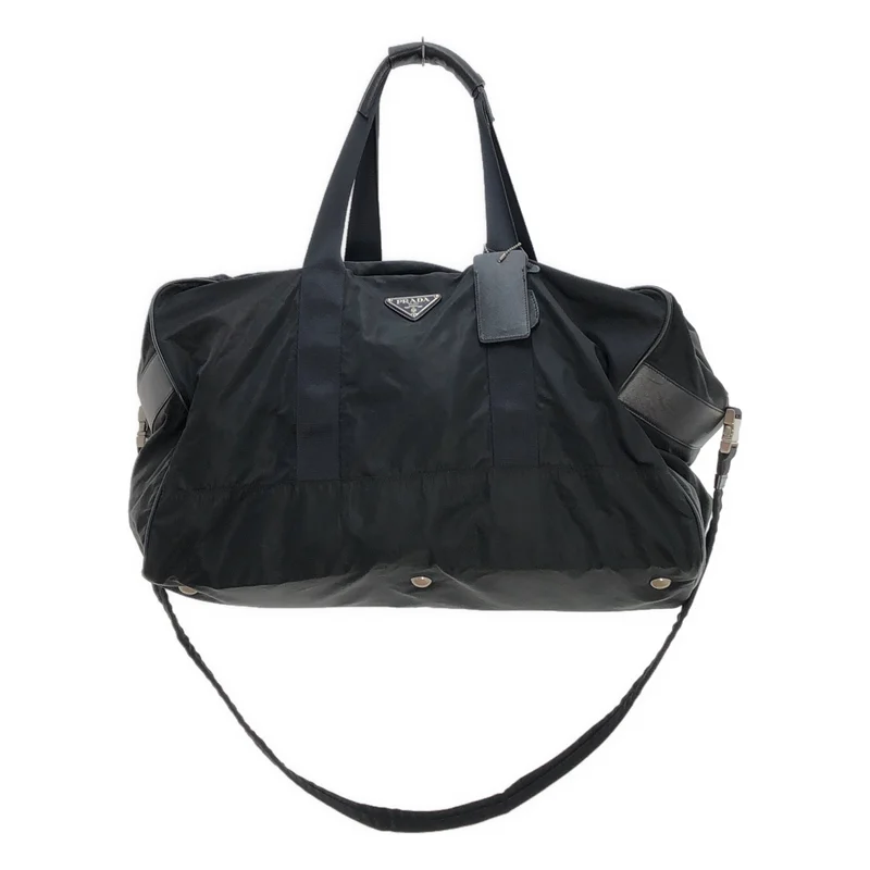 PRADA / プラダ | トライアングルロゴ ナイロン ボストンバッグ |