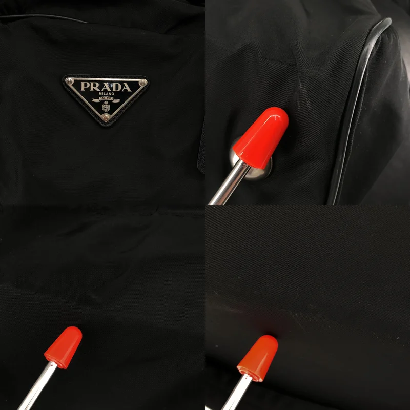 PRADA / プラダ | トライアングルロゴ ナイロン ボストンバッグ |