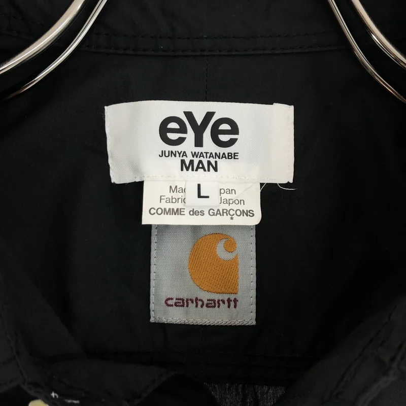 eye JUNYA WATANABE COMME des GARCONS MAN / アイジュンヤワタナベ マン | 2023SS | × Carhartt / S/S SHIRT / コットン 半袖シャツ | L | メンズ