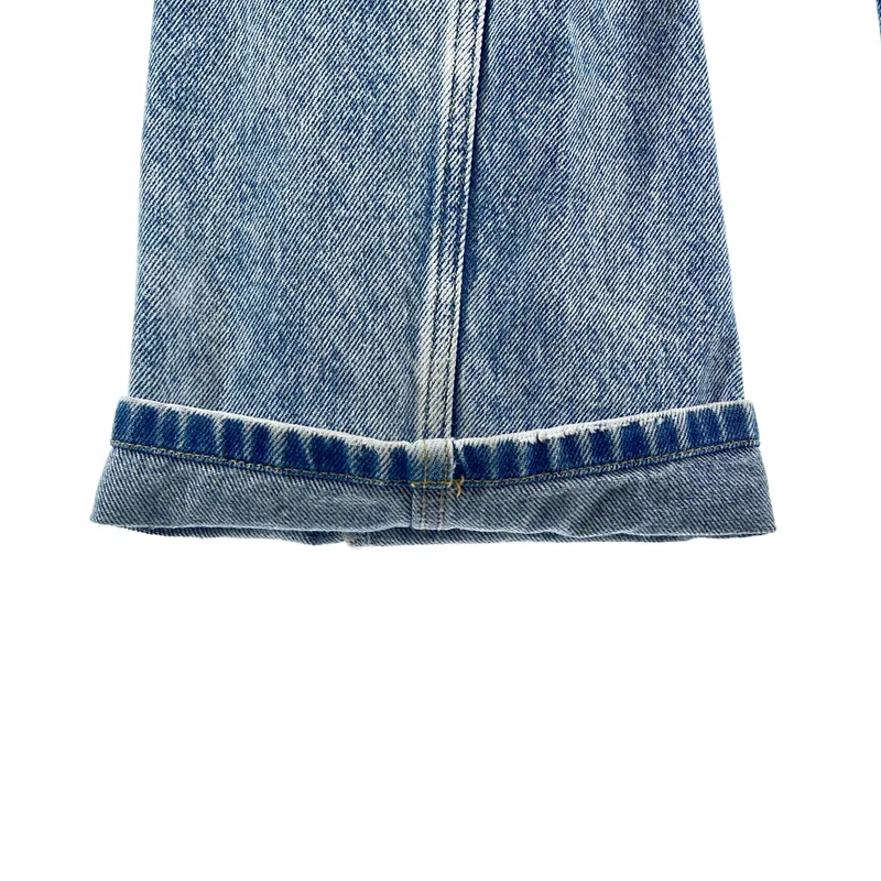 Maison Margiela / メゾンマルジェラ | 2021SS | PANTS 5 POCKETS スラッシュ ディティール デニム パンツ | 40 | レディース