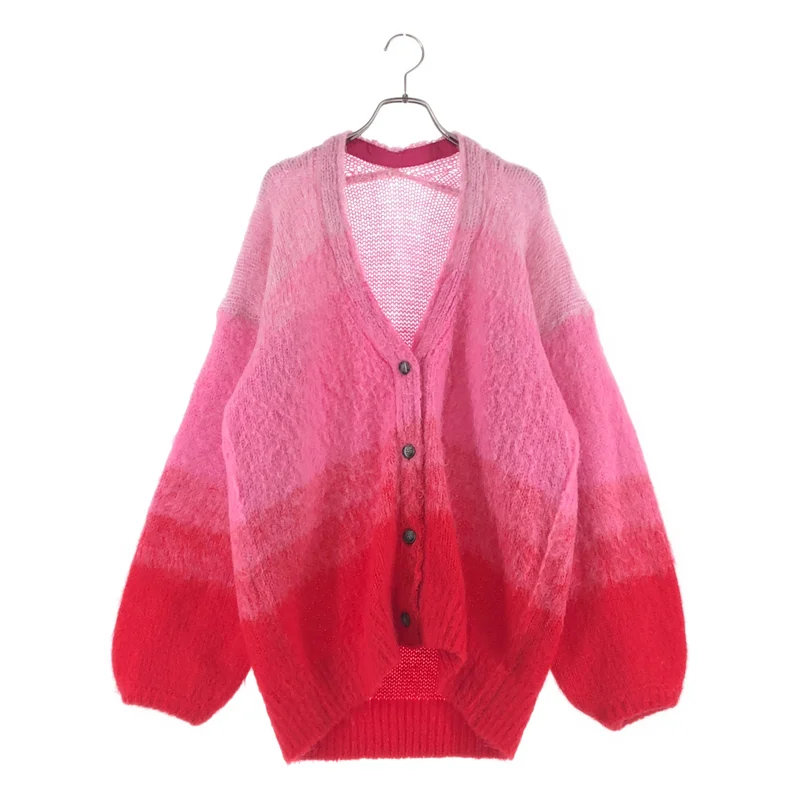 Maison Special / メゾンスペシャル | GRADATION KNIT CARDIGAN グラデーション ニット カーディガン | F | レディース