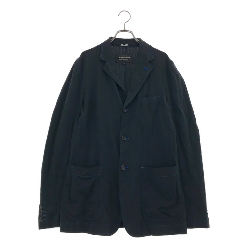 COMME des GARCONS HOMME DEUX / コムデギャルソンオムドゥ | 2012SS | ウールストレッチ ステッチ 3B テーラードジャケット | S | メンズ