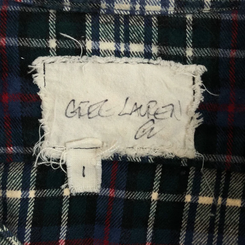 GREG LAUREN / グレッグローレン | THE FLANNEL STUDIO SHIRT シャツ_長袖 | 1 | メンズ