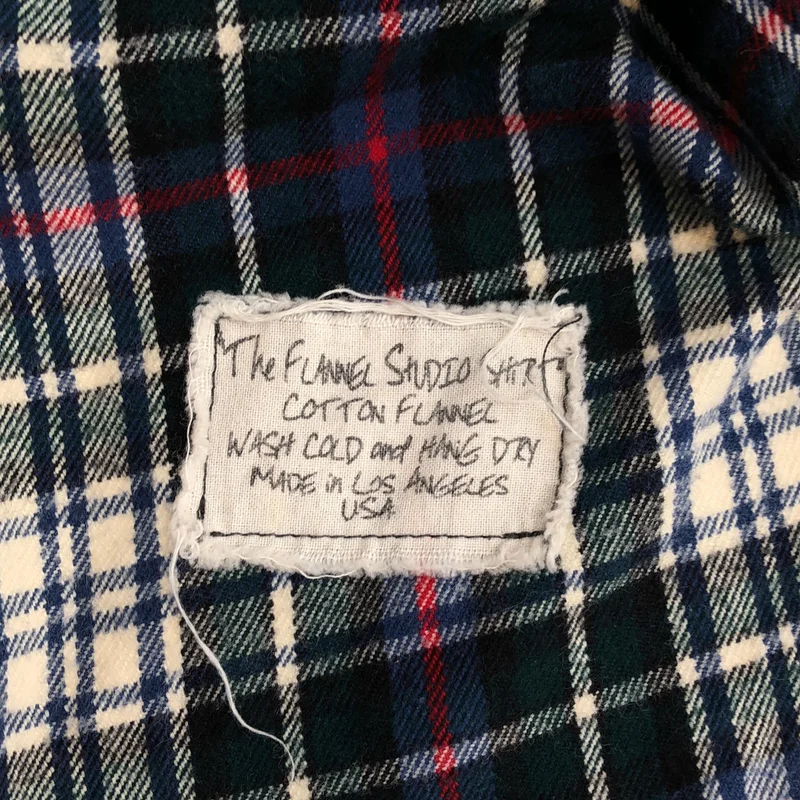 GREG LAUREN / グレッグローレン | THE FLANNEL STUDIO SHIRT シャツ_長袖 | 1 | メンズ