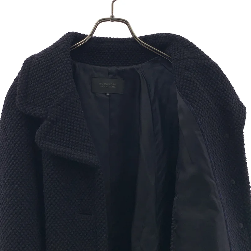 BURBERRY BLACK LABEL / バーバリーブラックレーベル | ウール ポンチョ ケープ | 38 | レディース