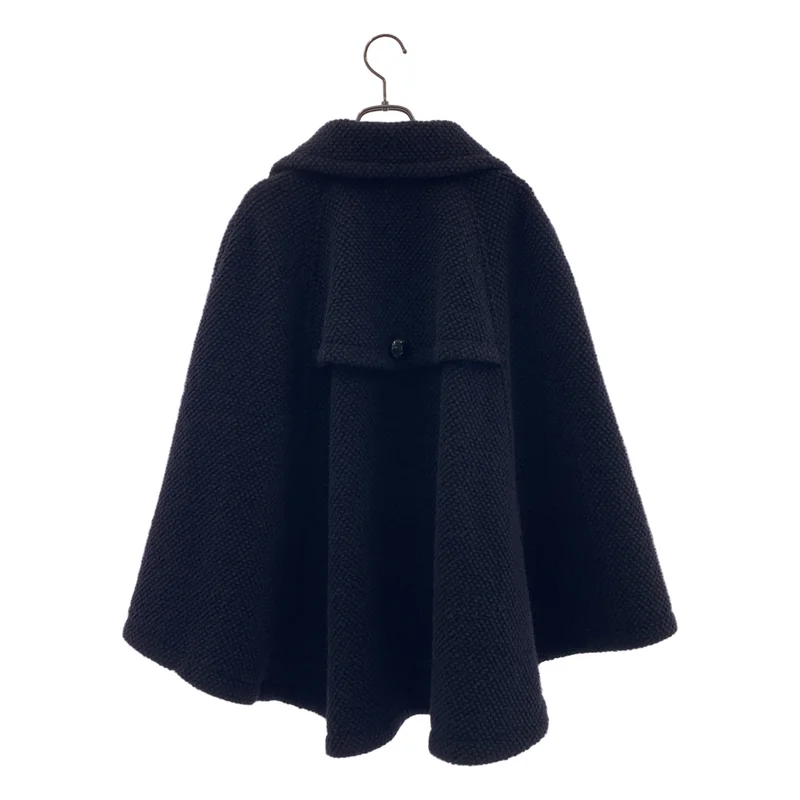 BURBERRY BLACK LABEL / バーバリーブラックレーベル | ウール ポンチョ ケープ | 38 | レディース