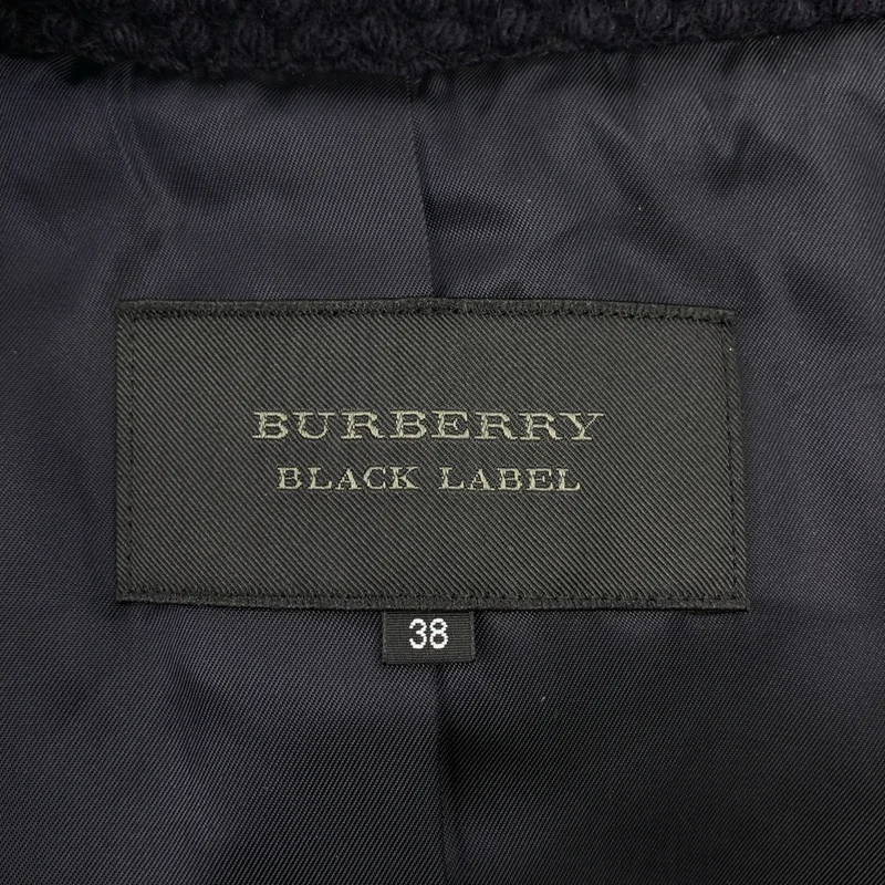BURBERRY BLACK LABEL / バーバリーブラックレーベル | ウール ポンチョ ケープ | 38 | レディース