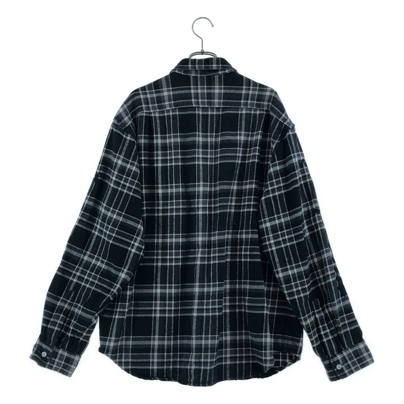 SUPREME / シュプリーム | 2025SS | コットン チェック ロゴ刺しゅう ネルシャツ | M | メンズ