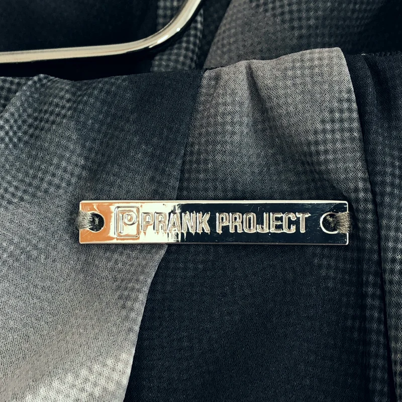 PRANK PROJECT / プランクプロジェクト | Draped Sheer Check Skirt ドレープシアーチェックスカート | 36 | レディース