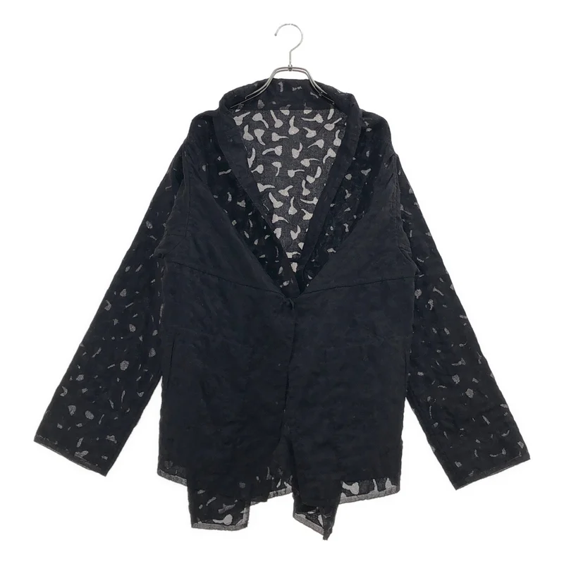 HaaT ISSEY MIYAKE / ハートイッセイミヤケ | ステッチ シアージャケット HA62FJ541 | 2 | レディース
