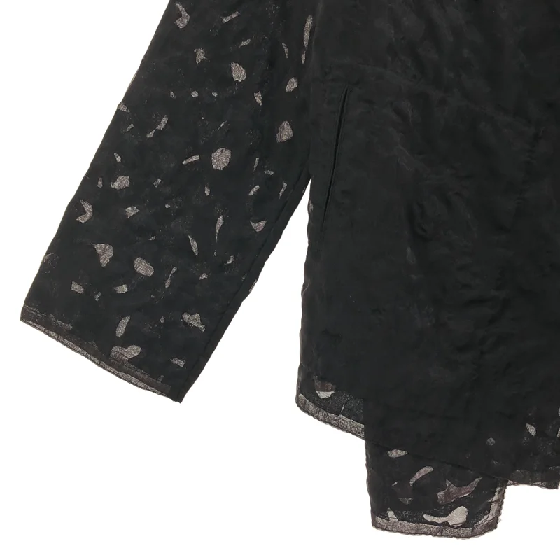 HaaT ISSEY MIYAKE / ハートイッセイミヤケ | ステッチ シアージャケット HA62FJ541 | 2 | レディース