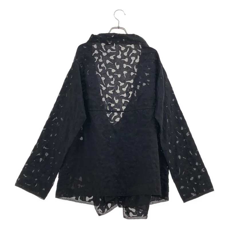 HaaT ISSEY MIYAKE / ハートイッセイミヤケ | ステッチ シアージャケット HA62FJ541 | 2 | レディース